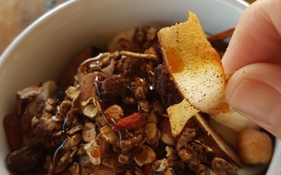 GRANOLA com coco ou COCO com granola?